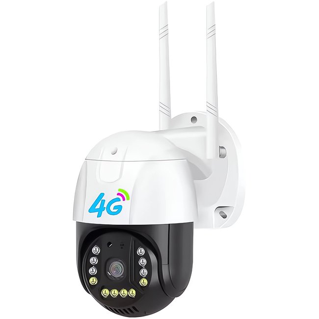 Вулична поворотна 4G камера відеоспостереження uSafe OC-01-PTZ, під сім карту, 2 МП,  1080P 1090 фото