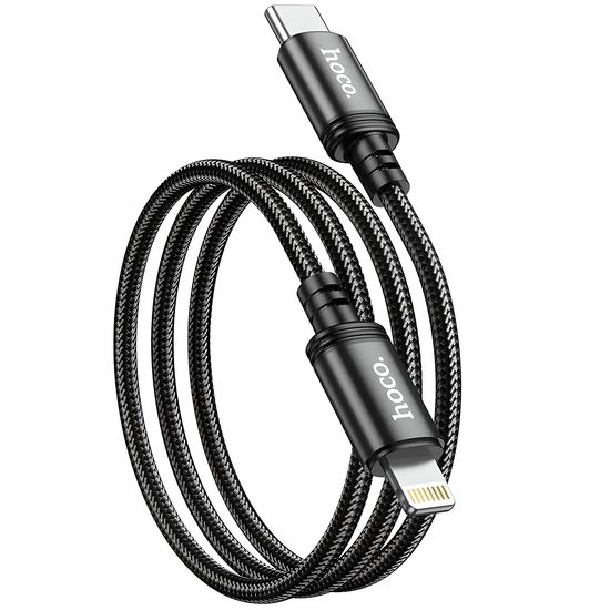 Плетеный кабель быстрой зарядки и передачи данных с Type-C на Lightning Hoco X89, для iPhone/iPad, 20 Вт, 1м