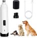 Гриндер для догляду за кігтями собак і кішок iPets NG10, електрична кігтеточка, white 7372 фото 5